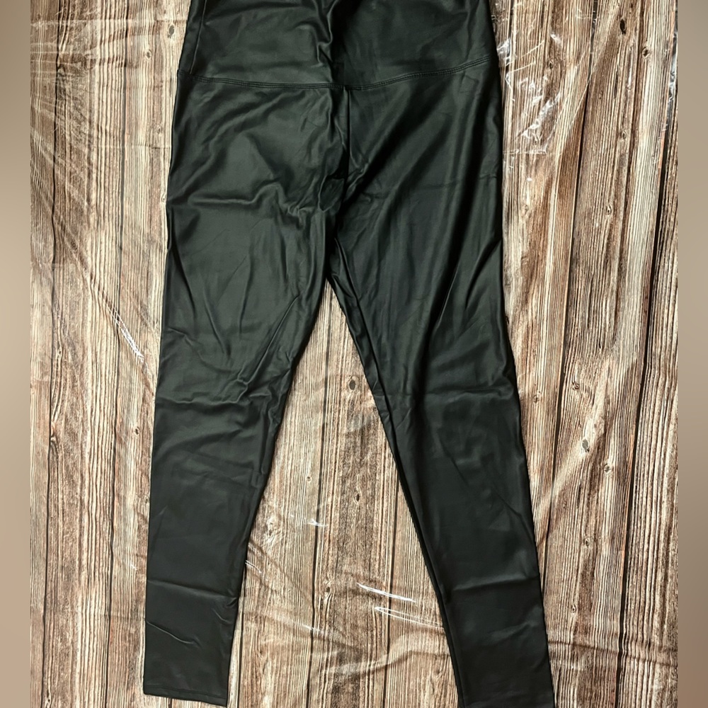 Pleather leggings